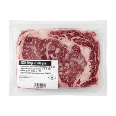 Portioned Rib Eye Steak - 400 g