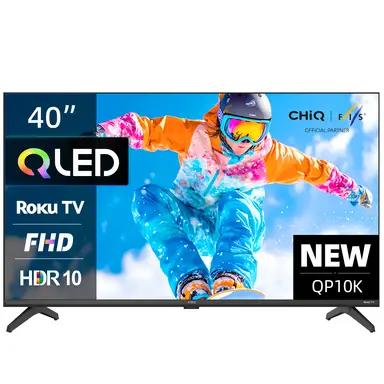 CHiQ 40QP10K HD Smart QLED Roku TV HDR10