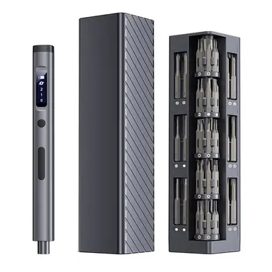 EasyWox 57-in-1 Electric Screwdriver Set | 500mAh Lithium Battery | Fast Charge in 90 Minutes | Torque 0.1-0.35N.M | 1-Hour Continuous Use | 52 Common Bits & Tools in Magnetic Storage Box
