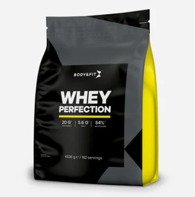 Body&Fit Whey Perfection Poudre de protéine saveur chocolat 4,53 kg - 162 portions