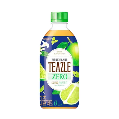 Woongjin TEAZLE Lime & Mint tea Pet 500ml