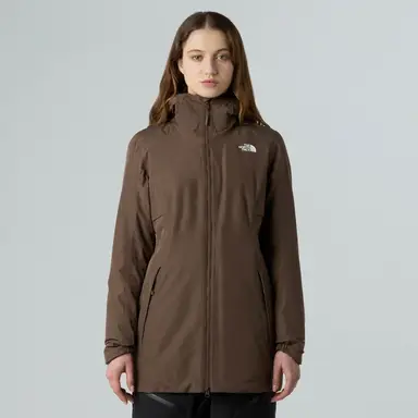 The North Face dames parkas NF0A8DYW - rookbruin, maat S