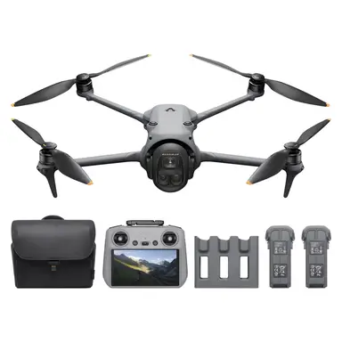 DJI Mavic 4 Pro Fly More Combo mit DJI RC 2, Flaggschiff-Drohne mit Tri-Kamera, 100MP 4/3 CMOS Hasselblad-Kamera, 30 km Videoübertragung, 51 Min. maximale Flugzeit, Ladehub