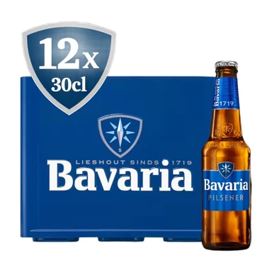 Bavaria Pilsener Krat 12x300ml