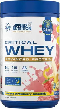 Applied Nutrition Critical Whey Chiquita Banana & Strawberry  - 825g