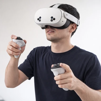 Meta Quest 3S VR Headset Mixed Reality Headset - 128GB 