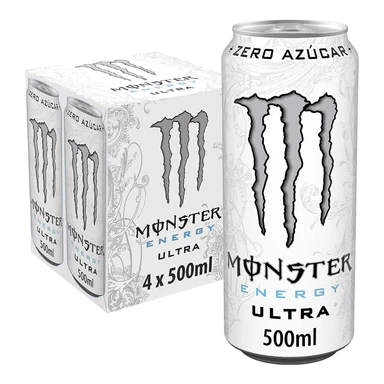 Monster Energy Ultra White 4x0,5L