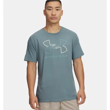 Under Armour Foundation Men's Short Sleeve T-Shirt - Jasper Blue