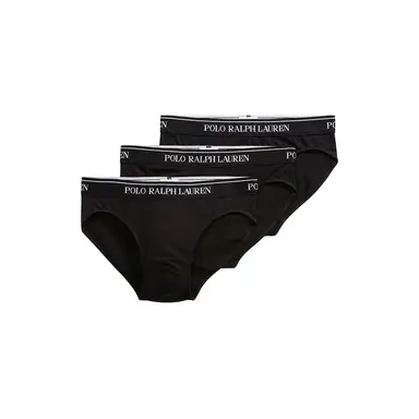 Ralph Lauren Low-Rise-Brief 3-Pack - Polo Black