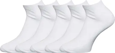Claudio socks sneakers 5-pack Weiss40-47
