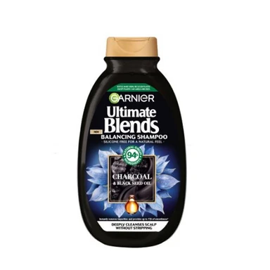 Garnier Ultimate Blends Charcoal Conditioner for Purified Scalp and Hydrated Lengths 250ml