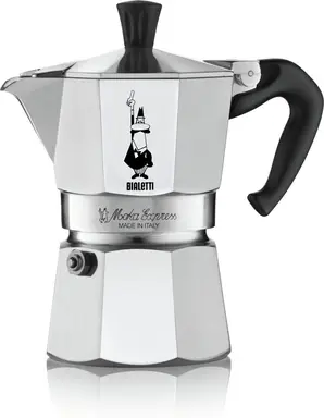 Bialetti Moka pot - 4 kopjes, zilver