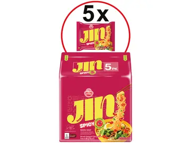 Ottogi Jin Ramen Scharf Mehrpack 120g x 5