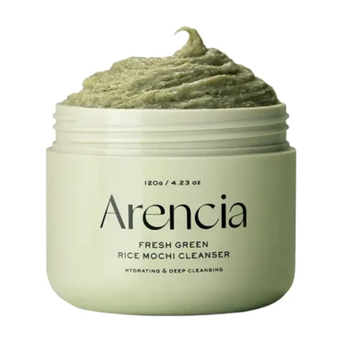 ARENCIA Nettoyant mochi de riz vert fraîcheur 120 g