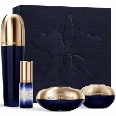 Guerlain Orchidée Impériale The Discovery Ritual exceptionele anti-aging 57 ml (30 ml + 15 ml + 7 ml + 5 ml)
