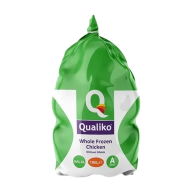 Qualiko Whole Chicken A-Grade 1.1kg HALAL