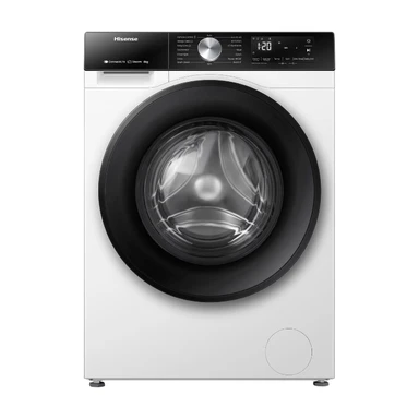 【Mega Vakantiegeld Deal】Hisense WF3S9043BW3 Vrijstaande wasmachine - 9 kg capaciteit - 1400 tpm centrifugeersnelheid - Energiezuinig - Wit