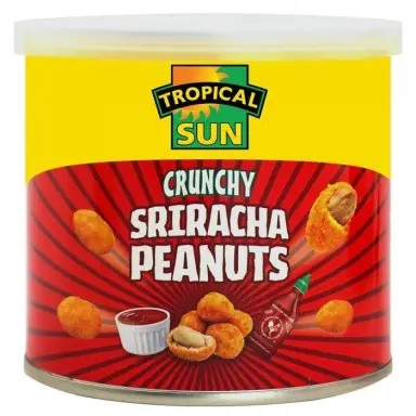 Crunchy Sriracha Peanuts 140g