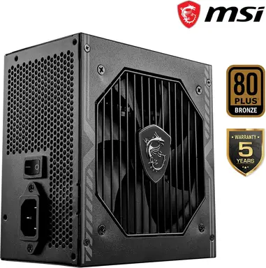 MSI 650W ATX Standard Power Supply - MAG A650BN