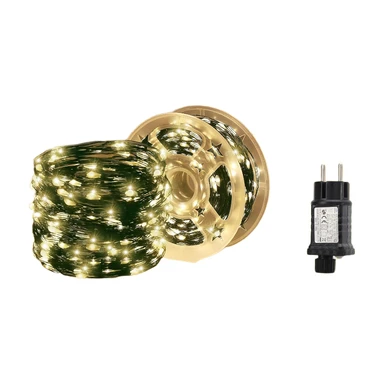 SALCAR Guirlande Lumineuse 100m 1000 LEDs sur Fils de Cuivre, Guirlande pour Arbre de Noël avec 8 Modes, Minuterie et Mémoire, Éclairage Noël Imperméable pour Intérieur et Extérieur, Blanc Chaud