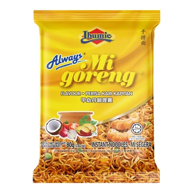 Mi Goreng noedels met Kari Kapitan-smaak 80 g