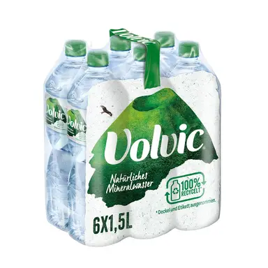 Volvic Natürliches Mineralwasser 6x1,5L