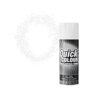 QUICK COLOUR PRIMER SPRAY WHITE 400ML