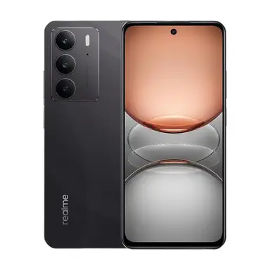 realme C75 - Smartphone with 8GB RAM + 128GB ROM, 6.72" IPS LCD 90Hz Display, 50MP Dual Camera, MediaTek Helio G92 Max Processor, 6000mAh Large Capacity Battery, Storm Black