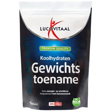 Lucovitaal Koolhydraten Gewichtstoename poeder 375 gram