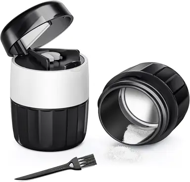 VVM 3-in-1 Pill Crusher and Pill Cutter, Pills Crusher Fine Powder with Stainless Steel Grinding Head, Pil Grinder with Storage for Tablets, Cutter Splitter for Small and Tiny Pills