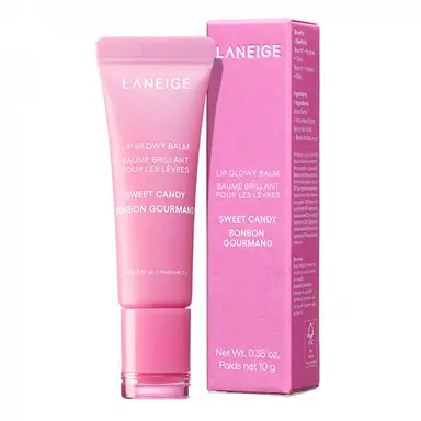 兰芝(Laneige)晶冻水光精华唇蜜 甜蜜糖果味10g