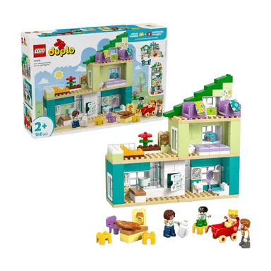 LEGO DUPLO 10470 3 in 1 Modern Family House with Figures