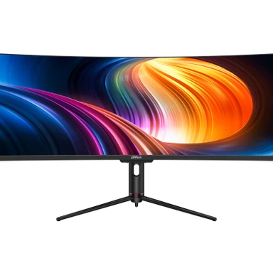 Dahua 49" DQHD 120Hz Ultra-Wide Curved Monitor – Super Ultra-Wide Monitor, 5120×1440, 120Hz, VA Panel, 1ms MPRT, Type-C 65W, USB Hub, DP1.4 & HDMI, Dual QHD Equivalent, Multi-Tasking, For Trading / Productivity / Immersive Gaming