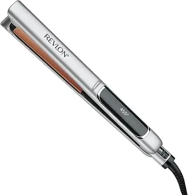 Revlon Haarglätter Kupfer + Glätteisen Keramik 1 Zoll XL