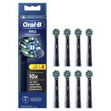 Oral-B Pro Cross Action Toothbrush Heads 8 pack