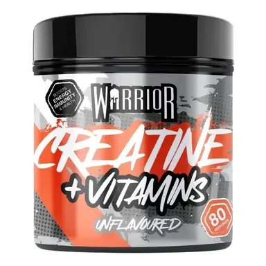 Warrior Creatine Plus Vitamine - 360 g - Geschmacksneutral