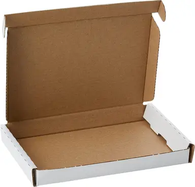 Triplast Boxes PIP Postal Boxes 160x110x20mm White Pack of 25