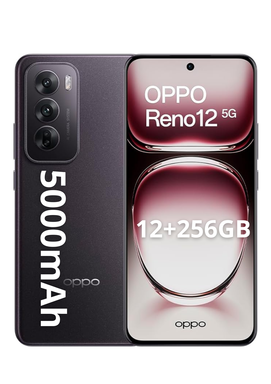 OPPO Reno12 5G Smartphone Black Brown 12GB+256GB