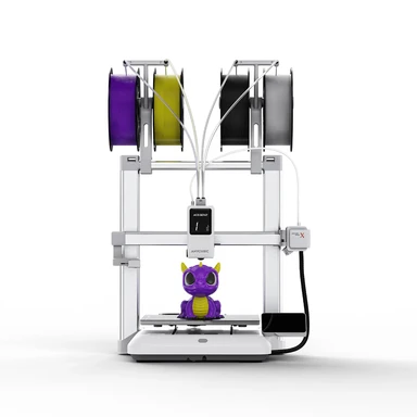 ANYCUBIC Joybuy Version Kobra X 3D-Drucker, Joybuy-Version, mehrfarbig, 4-farbig integriert, Hochgeschwindigkeitsdruck