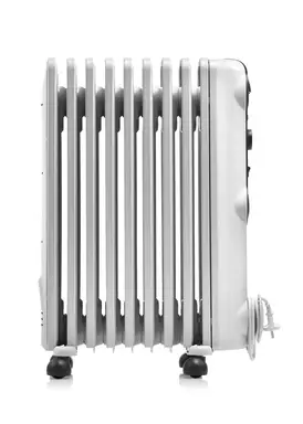 De'longhi Radia S Oil Filled Radiator – 2000W， 9 Fins， Mechanical Control – White， TRRS0920