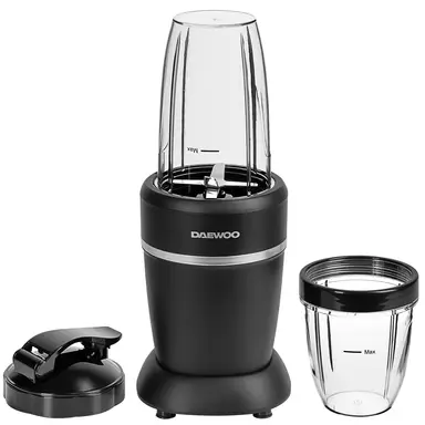 DAEWOO Samurai Ultra Blend Pro Personal Blender - 1000W, with 600ml & 300ml Cups, On-the-Go Smoothie Maker, Ice Crushing, Portable for Fitness, Work & Meal Prep, SDA2782GE