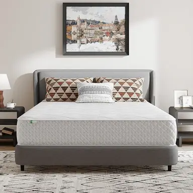 Novilla Nova Mattress Hybrid Essential Pocket Sprung Mattress with Breathable Layers, 20cm Thick Cool Touch Cover & Oeko-Tex Certified Fabric, 150x200cm