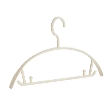 JORDAN&JUDY Hanger Household Clothes Hanging No-Mark Anti-Slip Laundry Hanger Dorm Student Clothes Hanger 15-Pack
