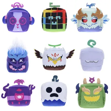 Blox Fruits Series 3 4inch Collectable Soft Toy Plush Blind Box Assortment