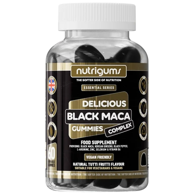 Nutrigums Black Maca Complex Libido Support Gummies - 60 Gummies