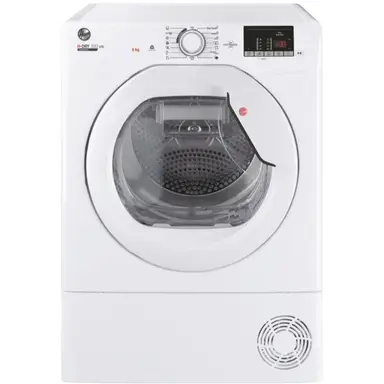 Hoover H-Dry 300 Lite Condenser Tumble Dryer HLE C8DE-80 8kg, B Class Energy Rated, White