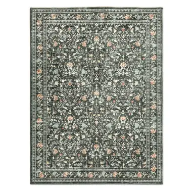 Likewise Rug Enchanted Florals Rectangle Green 160x230cm