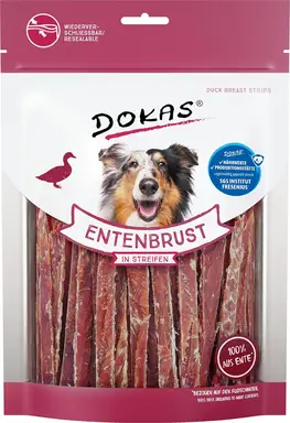 Dokas Entenbrust Hundesnack 250g
