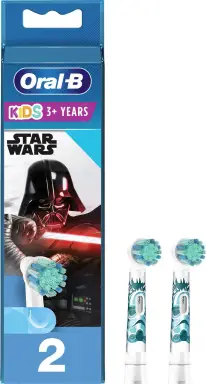 Braun Oral-B Kids Star Wars Extraweiche Ersatzbürstenköpfe 2er Pack EB10S-2