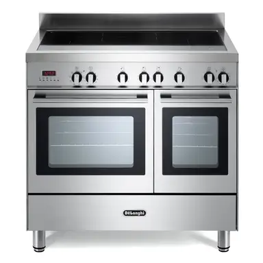 DeLonghi DTR916-IND2 90cm Induction Range Cooker, Stainless Steel, A Rated